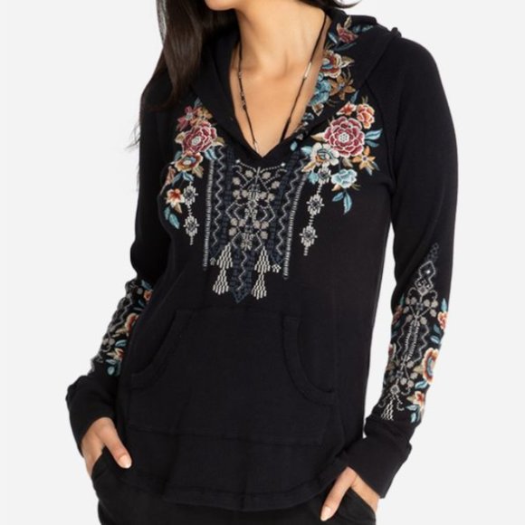 Johnny Was Tops - Johnny Was Eleni Hooded Thermal